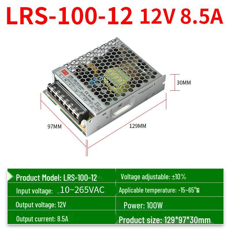 Ultra-Thin Silent LED Switching Power Supply 220V To 5V-48V, 35W-600W