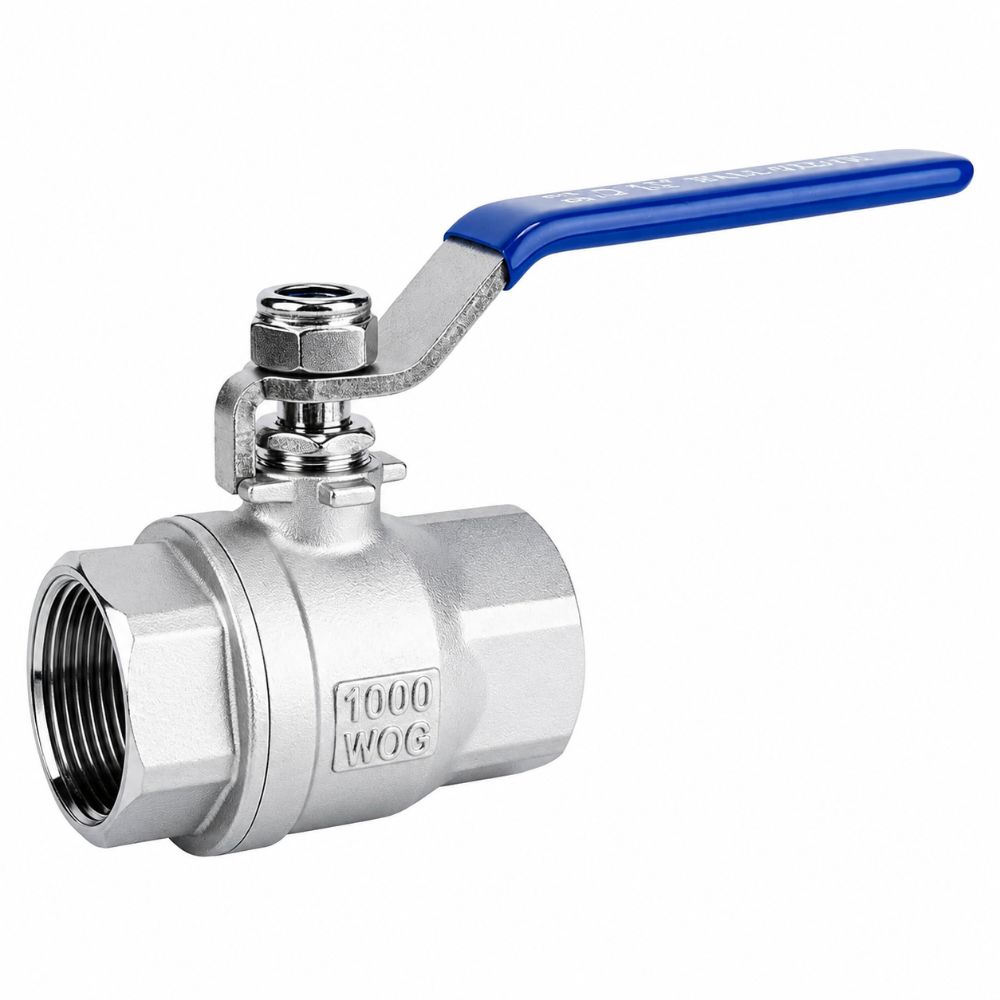 304 Stainless Steel Ball Valve Female Thread Stainless Steel Ball Valve Water Gas Oil System