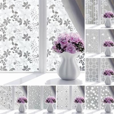 45*200cm Frosted Opaque Glass Window Film For Window Privacy Adhesive Glass Stickers Home Decor