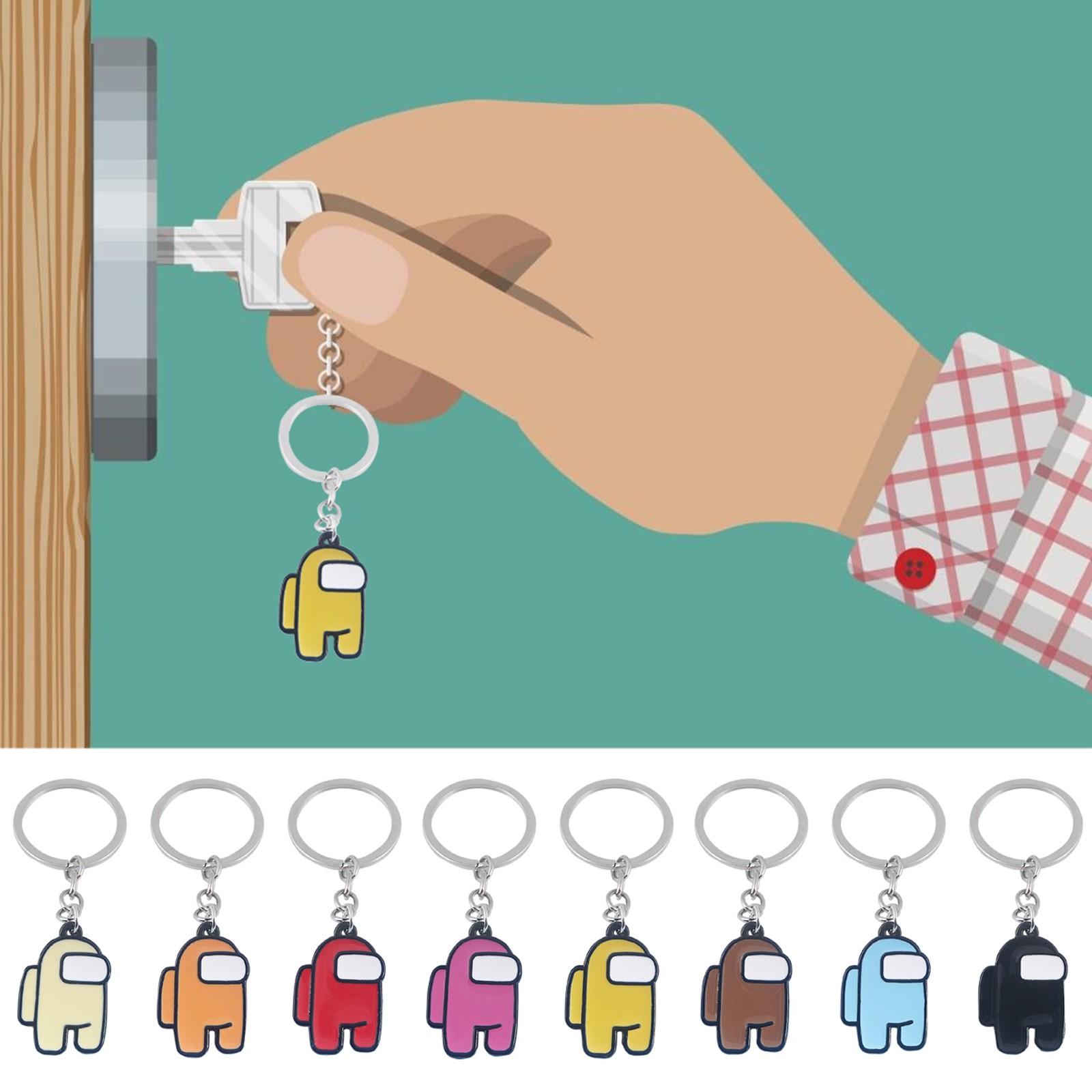 

Acrylic Keychain Bags Backpacks Kids Gift Colorful Key Fashion Keychain