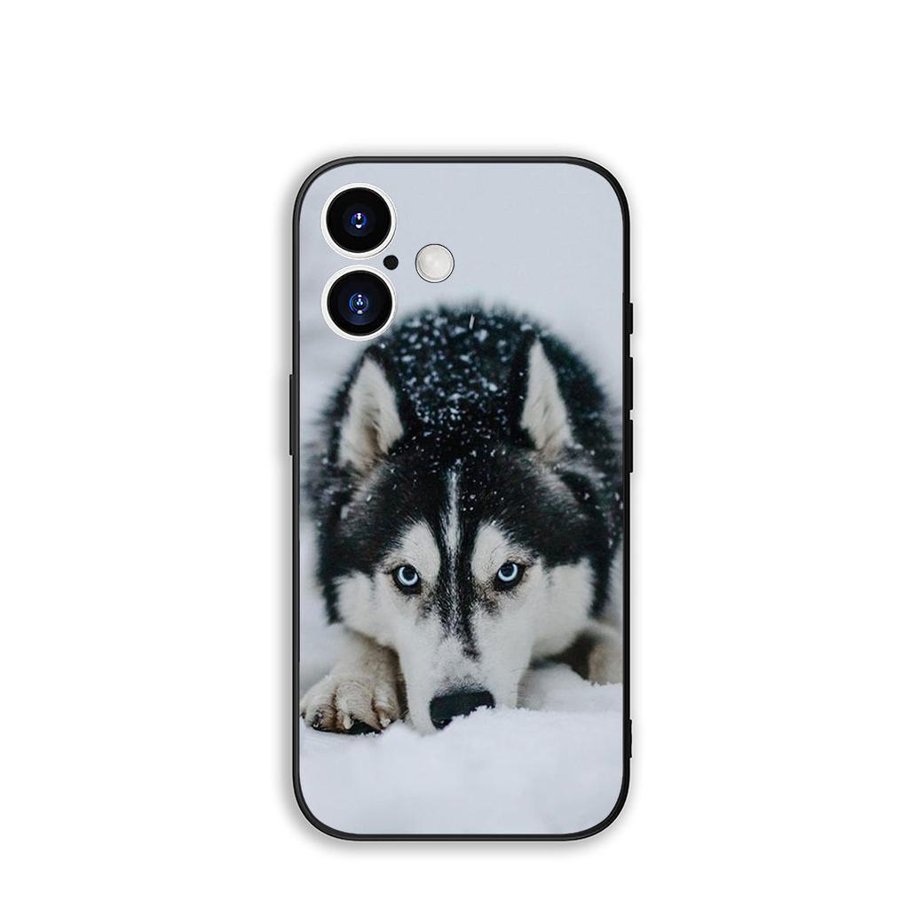Phone Cover Animal Lovely Husky Dog Casing for Apple iPhone 17 16 11 Pro XS Max XR 6 7 8 Plus + 16E SE 2020 Air 5 8+ Case