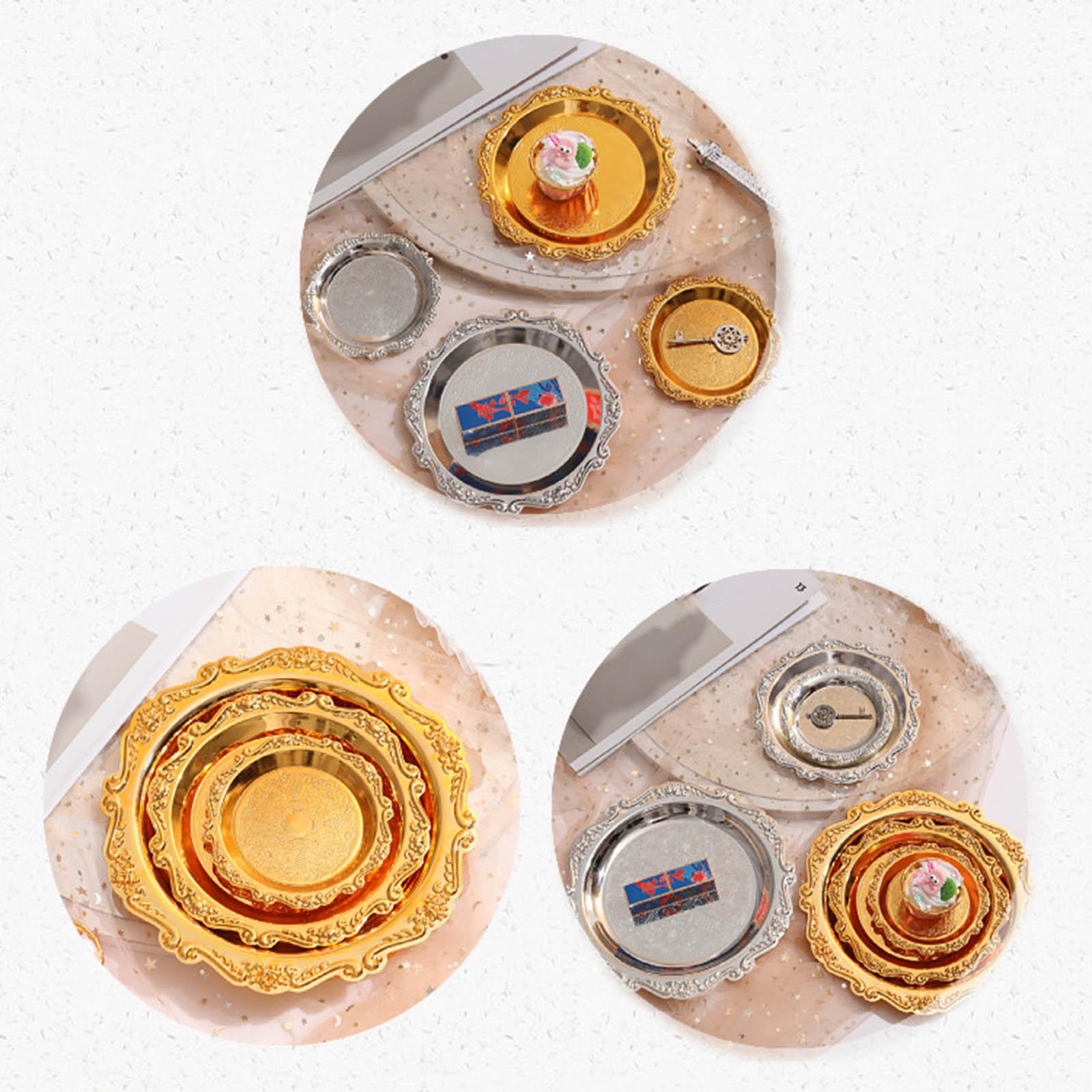 Металлическая подставка для десертов — фото 3