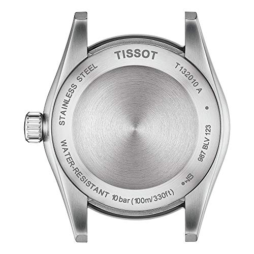 Tissot T-My Lady Quartz Watch with Leather Strap, Officially Imported, T1320101111100, Women's, White Mother-of-Pearl Dial