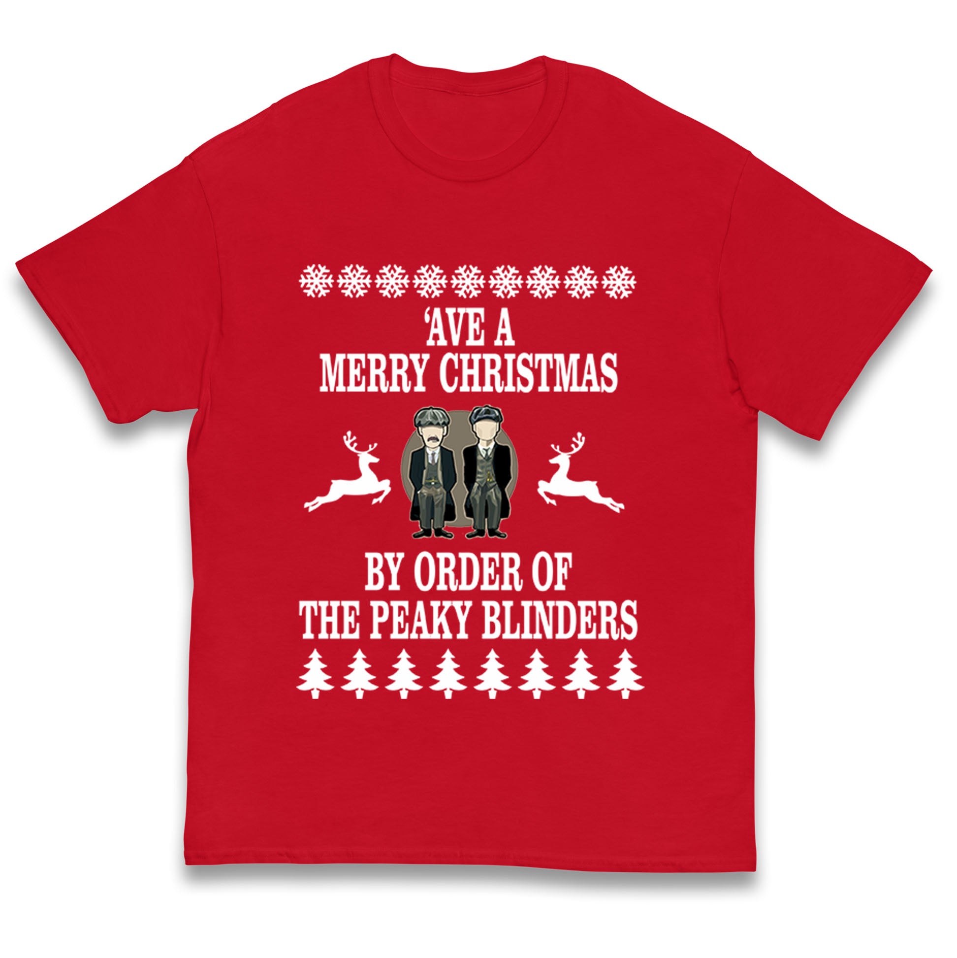 Peaky Blinders Christmas Kids T Shirt 100