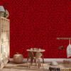 Red Animal Skin Wallpaper Red and Burgundy 50x1000
