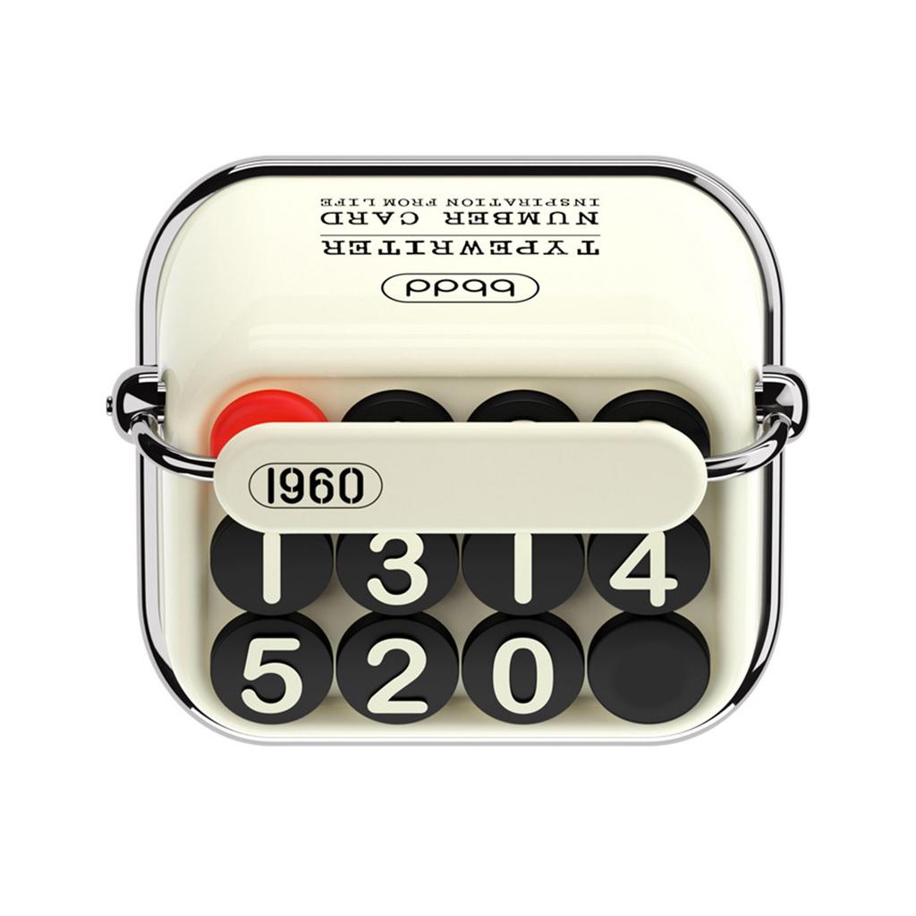 Car Interior Accessories Retro Typewriter Temporary Parking Card Auto License Stop Sign Telephone Number Plate