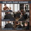 Black Salon Barber Cape For Men Women Hair Cutting Cape Hairdressing Cape Hair Cut Apron Hair Shampoo Dye Tools Accessories
