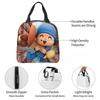 Pocoyoes Cartoon Comdy Accessories Insulated Lunch Bag For School Food Box Portable Thermal Cooler Lunch Boxes