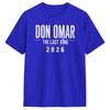 Magliette Rapper Don Omar Per Unisex Divertenti Cotone Maglietta Girocollo Manica Corta Taglie Forti