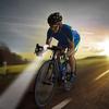 1pcs LED Silicone Bicycle Front Rear Light Set 3 Modes Waterproof MTBMountain Road Bike Cycling Headlight Tail Warning Lamp