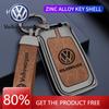 Pentru VOLKSWAGEN Carcasă Suport Protector Cheie Mașină din Aliaj de Zinc Shell Fob Pentru VW Volkswagen Golf 7 MK7 Tiguan MK2 Breloc