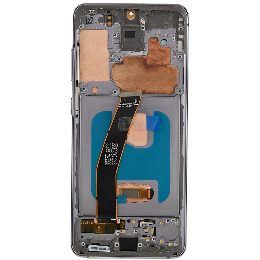 Pour Samsung Galaxy S20 4G G980/S20 5G G981 Écran OLED Grade C et Assemblage Numériseur+Châssis (sans logo)