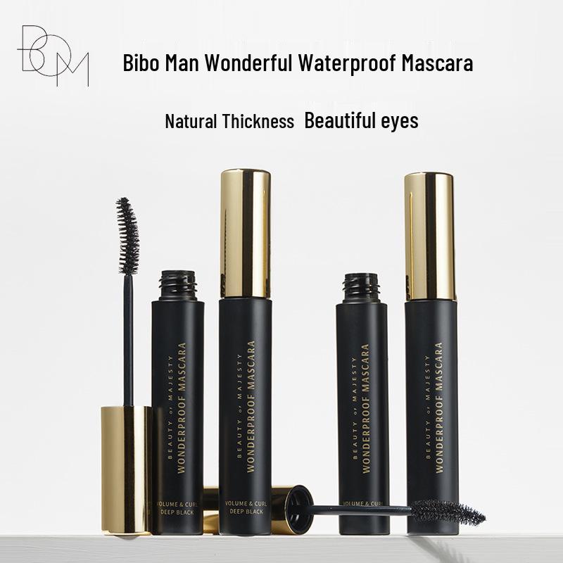 

Original Korean Bibo Man Waterproof Mascara - 01# Deep Black, Natural Lengthening & Non-Smudging чорний/глибокий