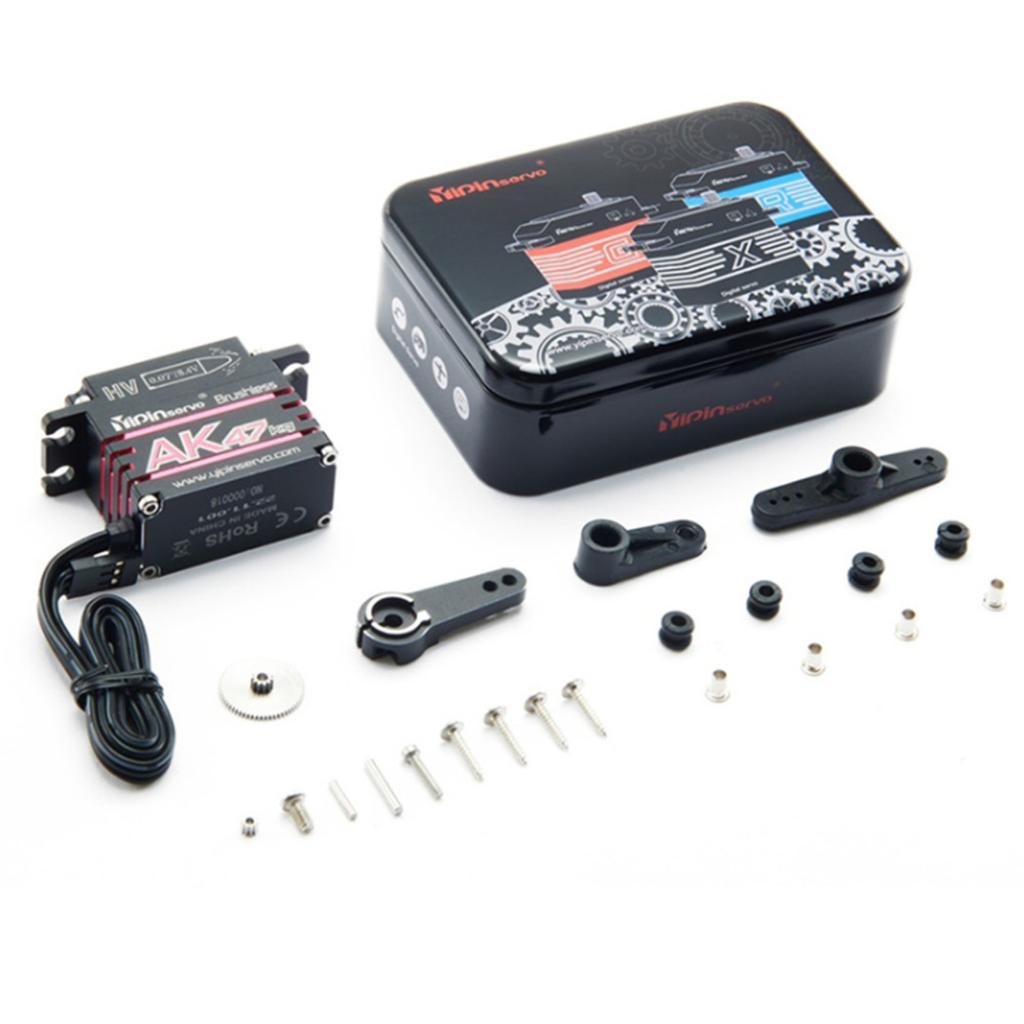 YIPINServo AK47 47KG HV 270 Degrees Magnetic Induction Waterproof Brushless Digital Servos Replacement for