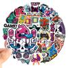 10/30/50pcs Vintage Video Game Cartoon Stickers Cool Gamepad Decals DIY Skateboard Laptop Phone Bike Graffiti Sticker