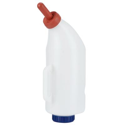 4L Kälbermilchflasche mit Griff Abnehmbarer Sauger Fütterungsausrüstung Viehzubehör