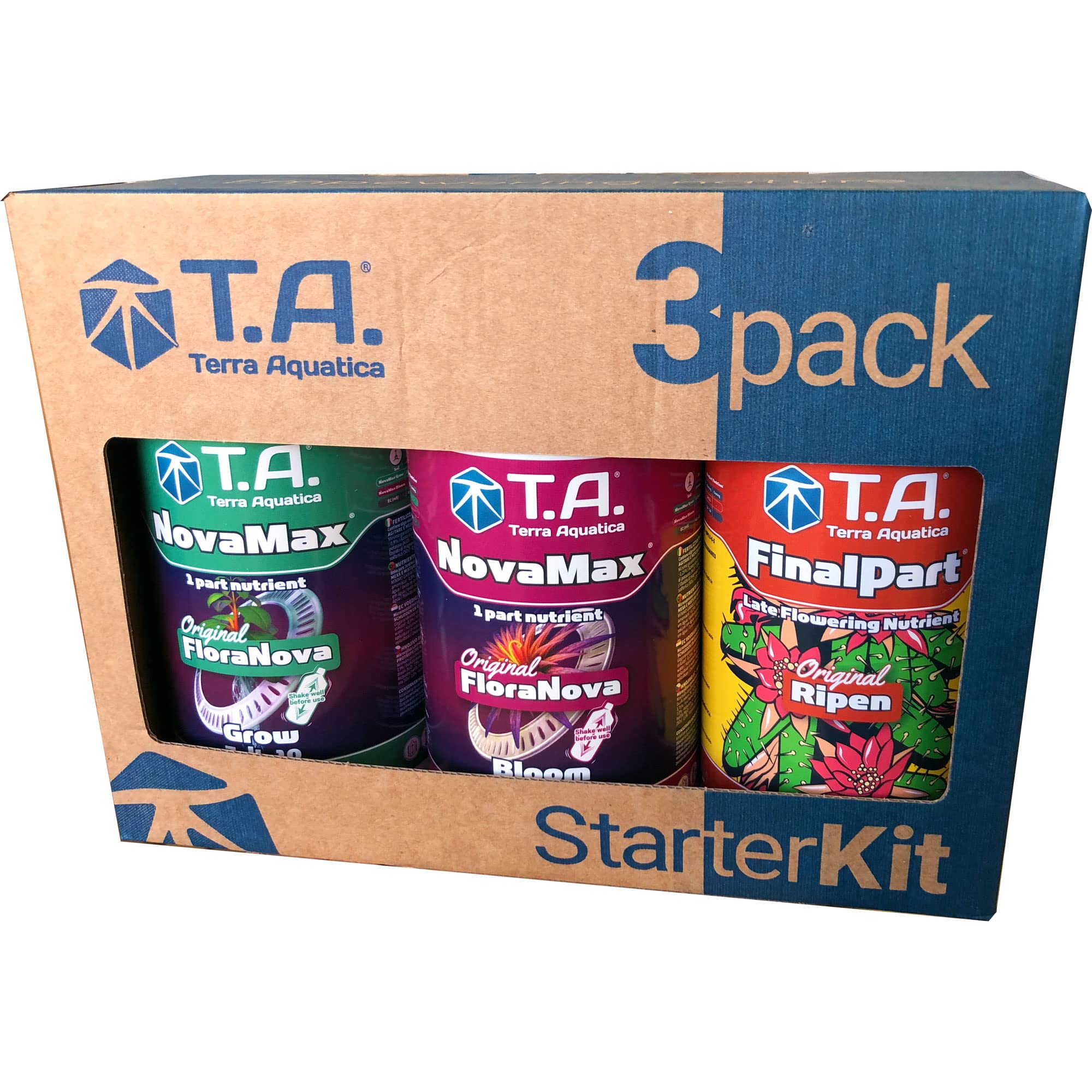 Terra Aquatica (GHE) Liquid Fertilizer Starter Kit NovaMax FinalPart 500ml