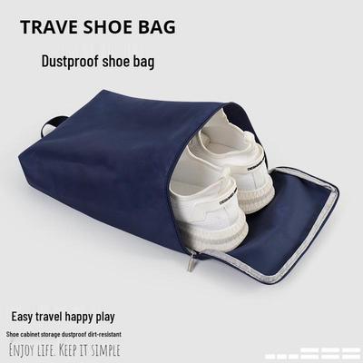 Tragbare wasserdichte Schuhtasche aus Oxford-Gewebe mit Griff für Reisen