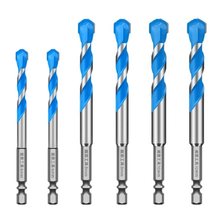 5/5/6/8/10/12mm High Hardness Eccentric Drill Precisions Drilling Glass Cement Metal Ceramic Punching Rock Drill Bit
