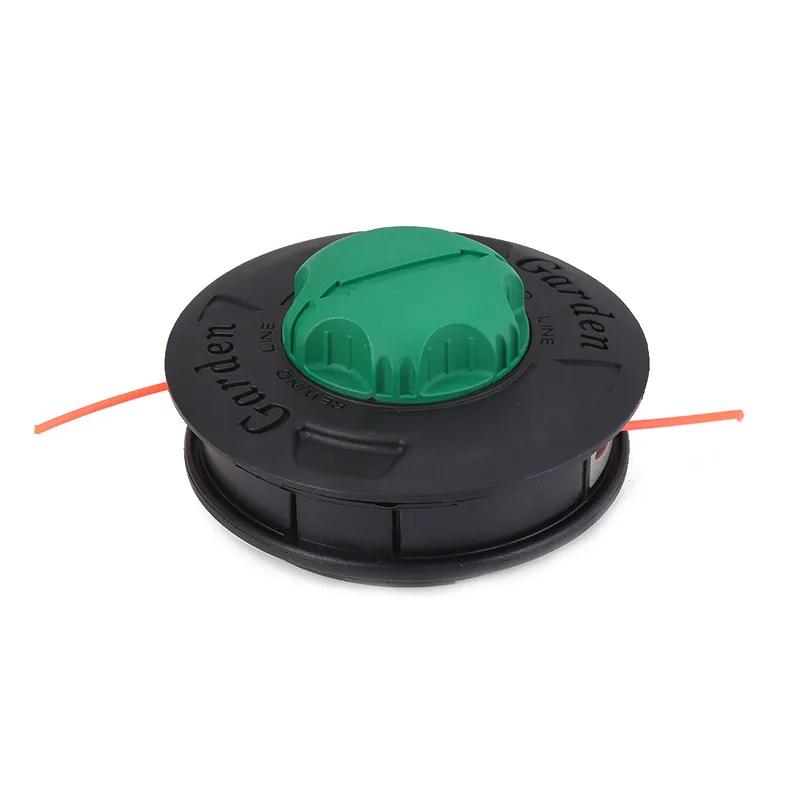 Universal Lawn Mower Head M10 Nylon and Aluminum Travel Reel Lawn Mower 2-wire Lawn Mower Head Wire Rope Wire Saw Garden Mower
