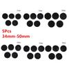 5Pcs 34mm-50mm Borracha Caixa de Poupança de Dinheiro Cofrinho Fechamento Plug Stopper Cover