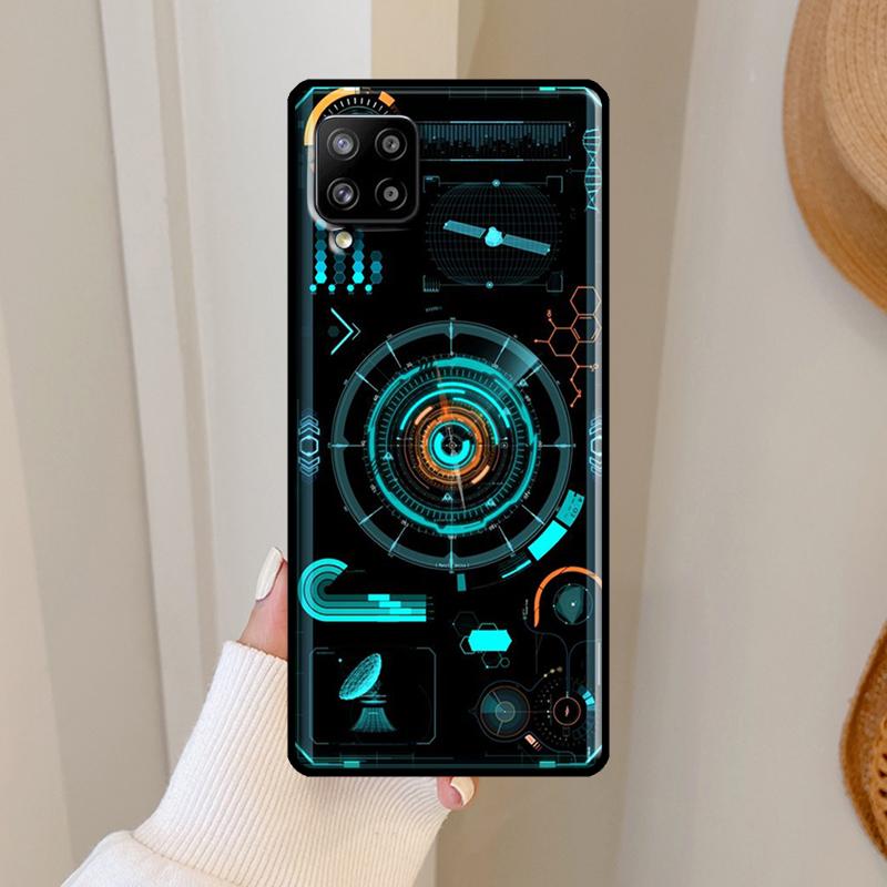 Technology Men's Luxury Case For Samsung Galaxy A05 A06 A16 A26 A36 A56 A53 A32 A52 A33 A13 A55 A35 A15 A14 A34 A54