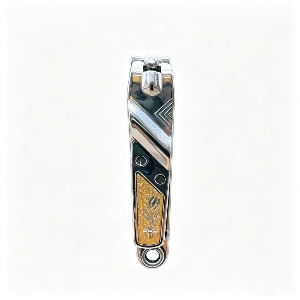 Large Straight Cut Angled Nail Clippers and Scissors for Home Manicure/Pedicure