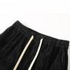 Men's Summer Fat Pants Large Size 12XL Ice Silk Men's Pants  Loose Straight Casual Pants Plus Fat To Increase Thin Feet