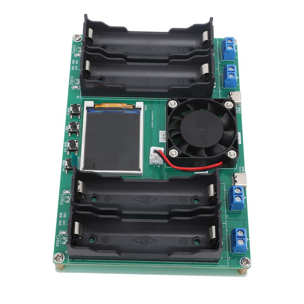 18650 Battery Capacity Tester 4 Channel Automatic Cyclic Charging Discharging Battery Internal