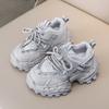 Spring Autumn Kids Breathable Chunky Sneakers Unisex Fashion Running Shoes For Boys And Girls Toddler Athletic Footwear