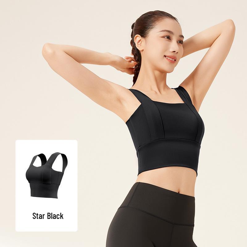 

Juyitang Спортивный бюстгальтер-топ с высокой степенью поддержки для йоги и фитнеса S