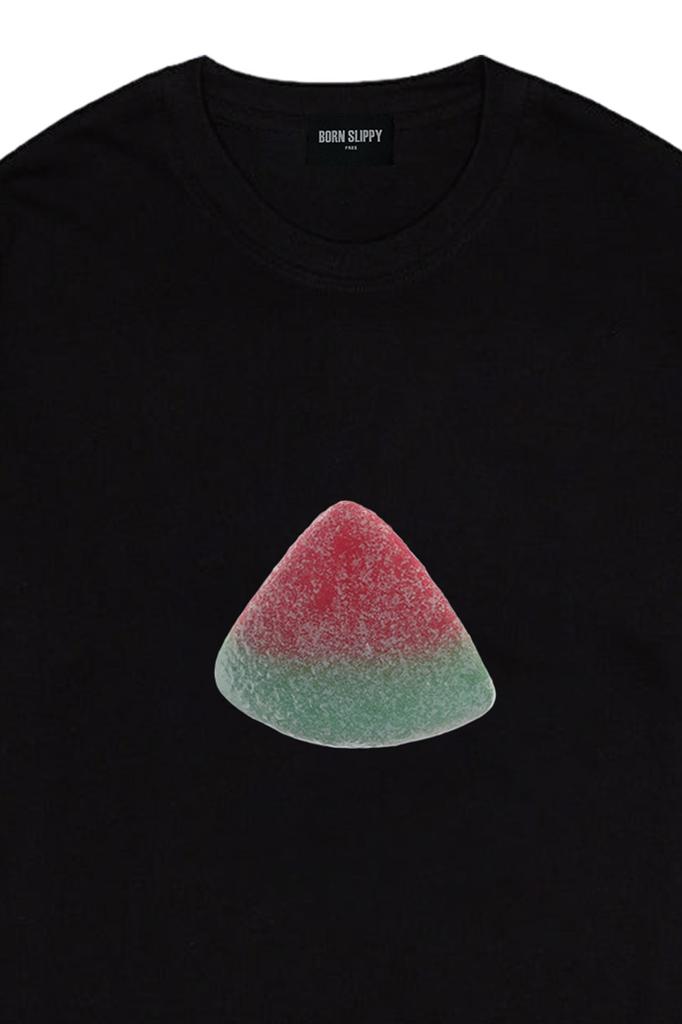 Bonseullipi Watermelon Jelly T-Shirt (Black)