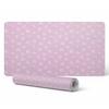 Decorative Desk Mat for Gamers Floral Pattern Pastel 90X45 Cm