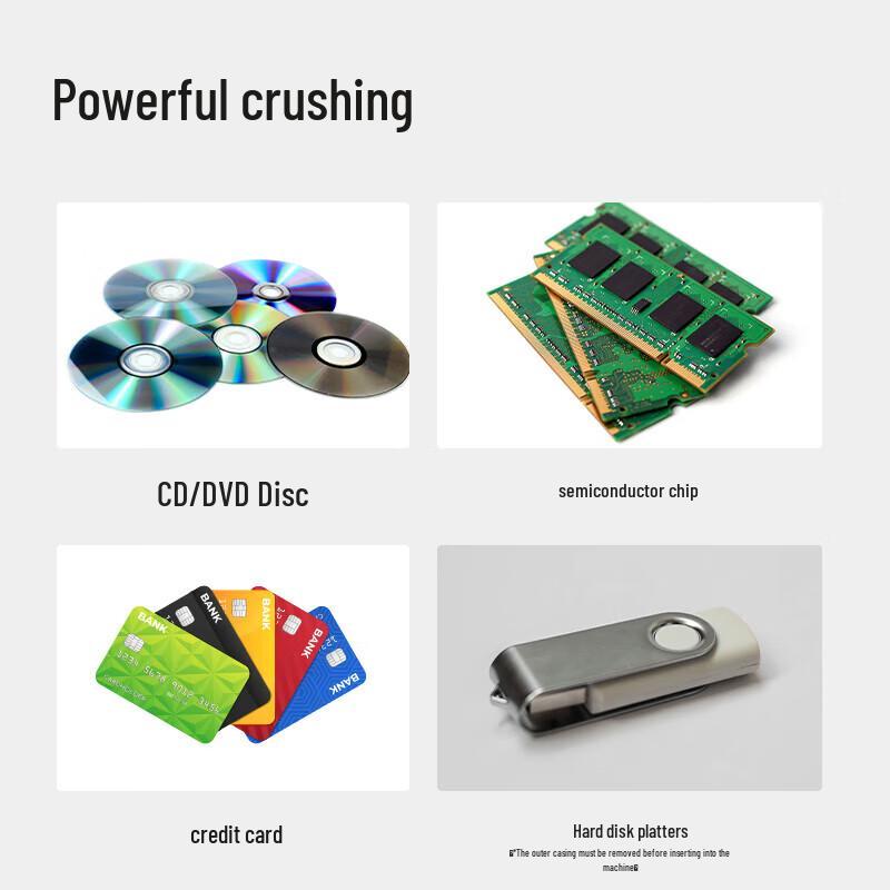 Deli High-Security Commercial Paper Shredder