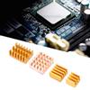 8pcs Copper Aluminum Heat Sink CPU Cooler with Adhesive for Raspberry Pi 4B