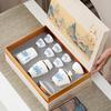 Dehua Mutton-Fat Jade Ceramic Tea Set Gift Box
