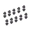 10 Pairs High Performances AntiSlip Glasses Covers Heart Design Silicone Eyeglasses Ear Grips Accessories