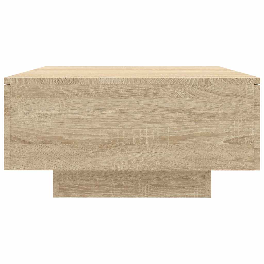 Vidaxl Stolik Kawowy, Dąb Sonoma 90X60X31 Cm, Materiał Drewnopochodny