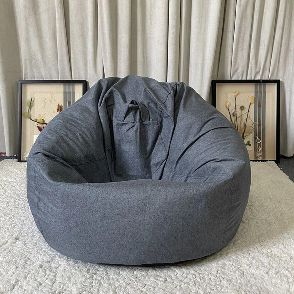 Outdoor Color Printed Inner Coat Does Not Contain Particles Waterproof Simple Leisure Bean Bag Lazy Sofa Chair Expression City