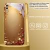 Golden ribbon and bow For Samsung A 01 52S A04 A05S A10 A12 13 22 23 24 36 42 M02 Note 10 20Ultra 8 9 Golden glass phone case