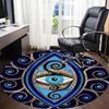 1 Stück EYE ART Stuhl Teppich für Büro, Innenbereich Rutschfest Waschbar Teppich, Weiche Bequeme Matte Für Büroraum yy250930072