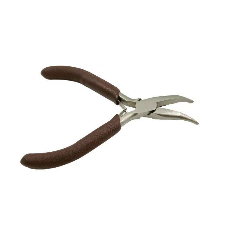 Jewelry Making Pliers Rubber Multifunctional Hand Tool Needle Nose Round Wire Cutters For Beading Wire Wrapping Diy Craft Making