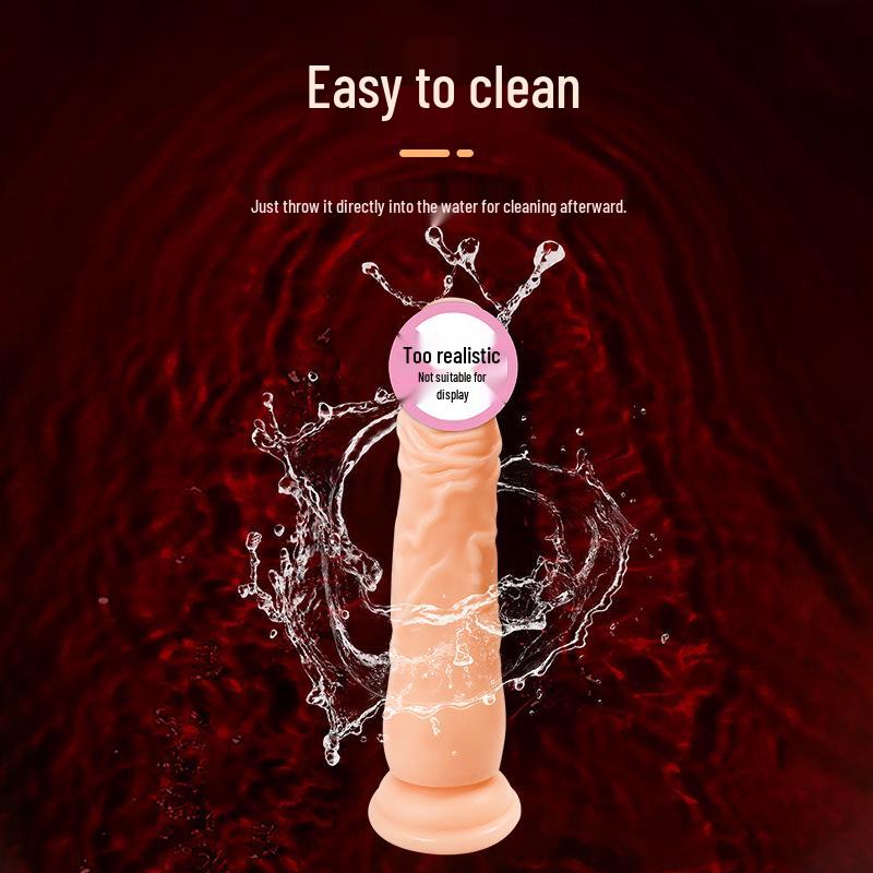 Giant Veiny Realistic Dildo for Women - Extra Large Anal Plug & Masturbator