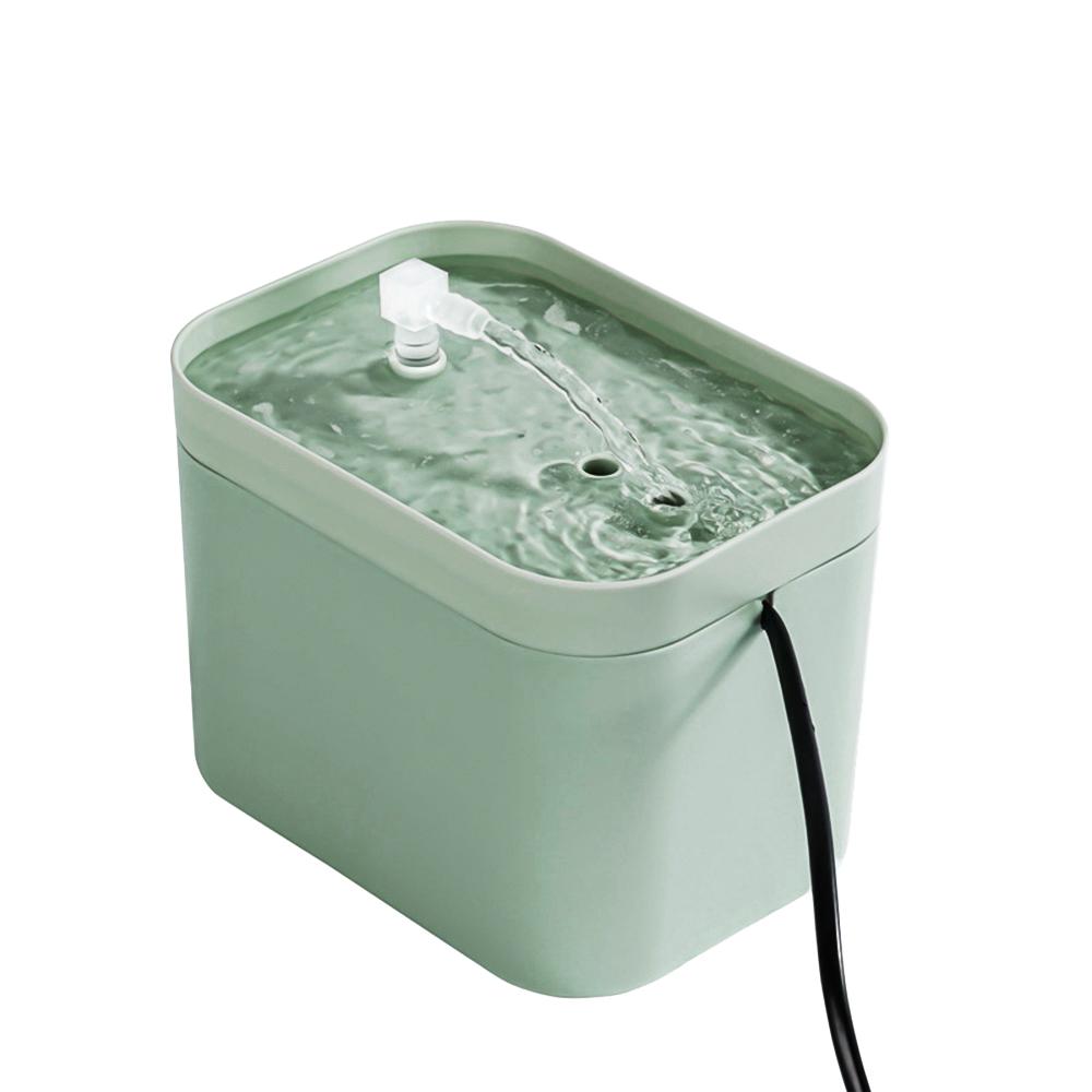 1.5L 51Oz Pet Water Fountain Auto Cat Drinking Fountain With 3 Replaceable Filters 3 gear Speed Quiet Water Pump Anti