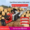 Wireless Lithium-ion Electric Chainsaw for Outdoor Pruning and Efficient Single-Hand Logging