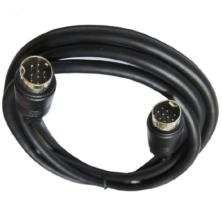 Mini-Din 9-Pin Adapterkabel Ausgezeichnete elektrische Leitfähigkeit 9-Pin Stecker auf Stecker