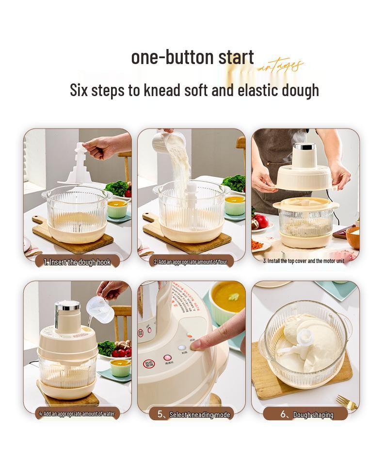 Doppelt verwendbarer manueller und automatischer Fleischwolf & Küchenmaschine