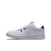 Squash Type Leather Fabric Slip Resistant Durable Lightweight Low Top Skate Shoes Men Skate Shoes Black White CT2922-100