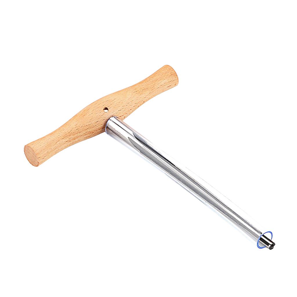 Violin Peg Hole Reamer with Wood Handle 1:30 Taper 3/4 4/4 Viola Peg Reamer T Handle Bridge Pin Reamer Easy To Use