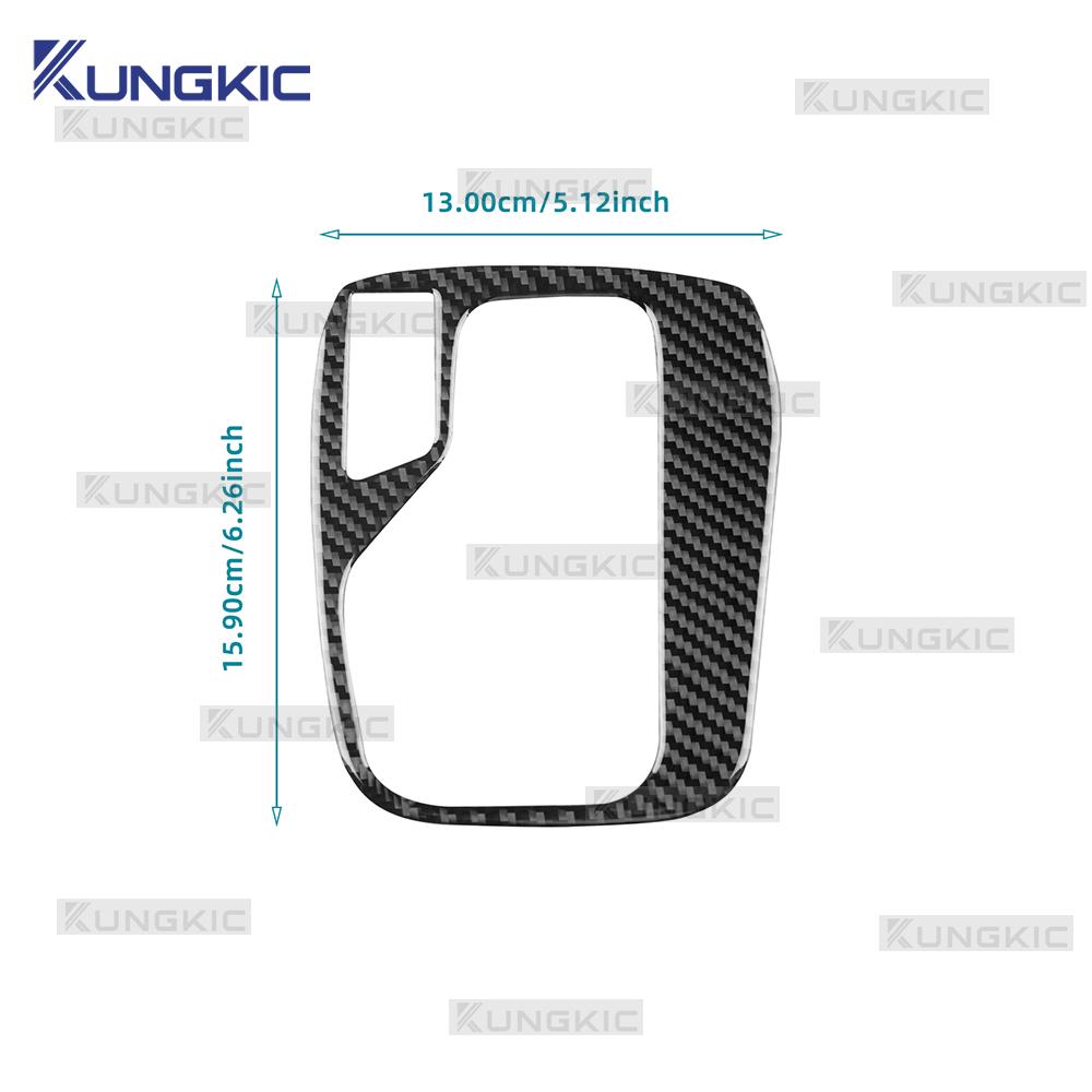 Zachte Koolstofvezel Sticker Voor Renault Megane 4 2016 2017 2018 2019 2020 2021 2022 2023-2025 Automatische/AT Auto Versnellingspook Trim
